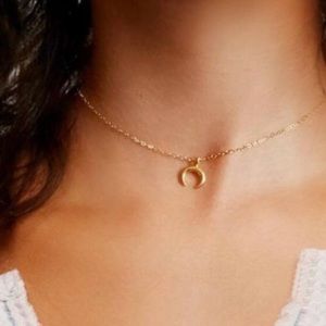 ✨✨Dainty Horn / Moon Necklace✨✨
